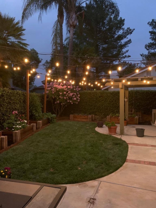Best Types of Outdoor Bistro Lights | californiaoutdoorlighting.com