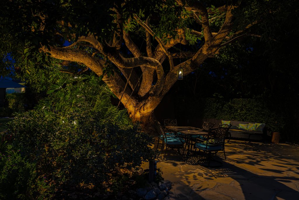 Downlit Table and Bench scaled
