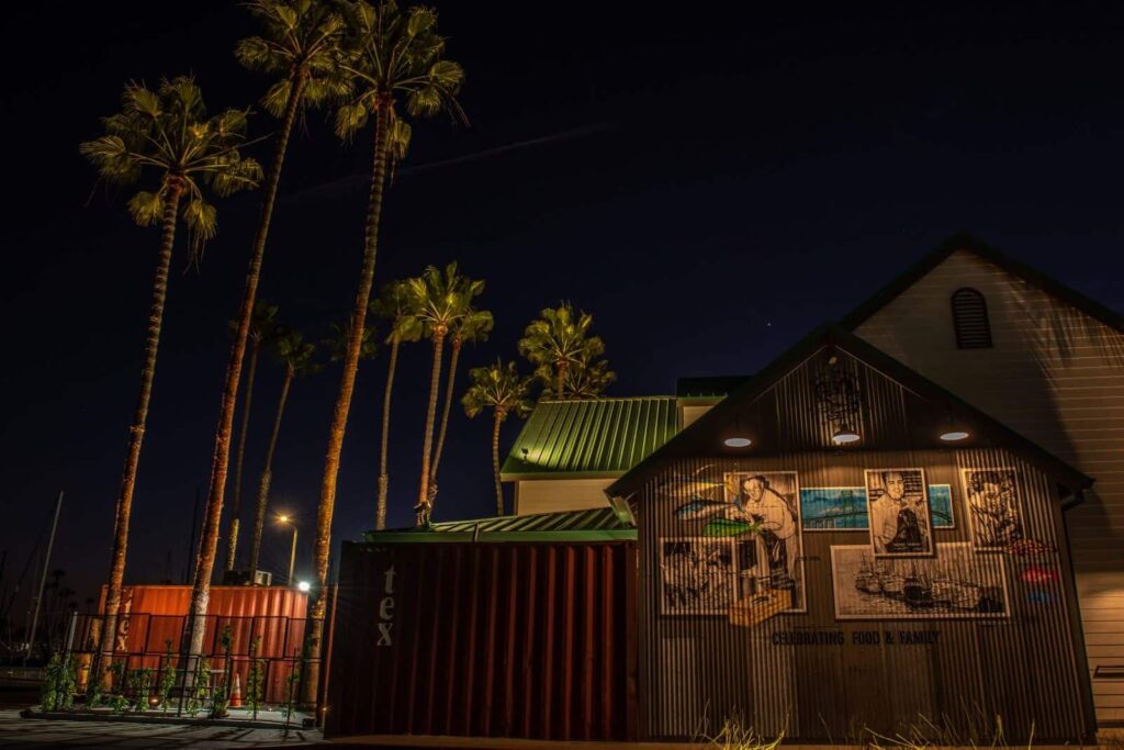 San Pedro Fish Market of Alamitos Bay – mural