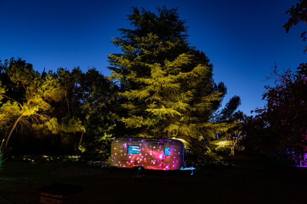 Projection Mapping Airstream